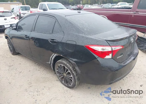 2016 Toyota Corolla S Premium from USA, damaged, VIN 2T1BURHE4GC523622